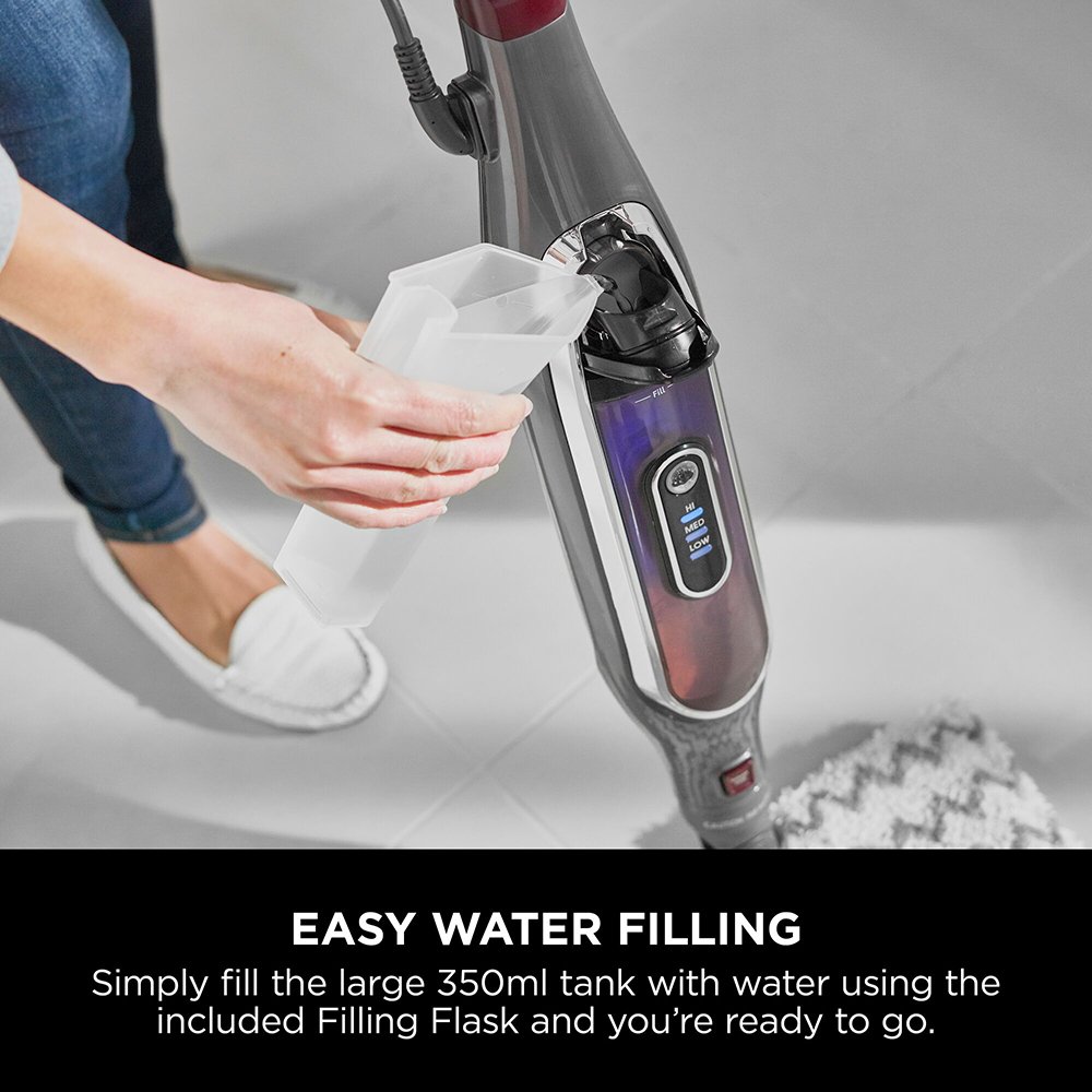 Shark S6003UK Klik n� Flip Automatic Steam Mop, Grey