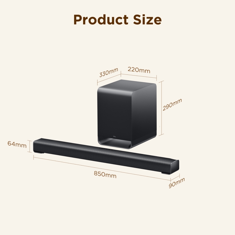 TCL S60K-UK Subwoofer