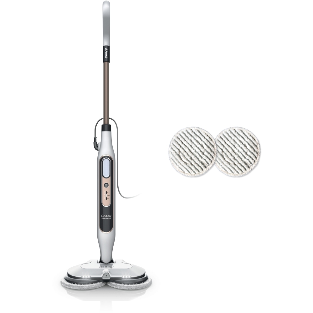 Shark S8201UK Steam & Scrub Automatic Steam Mop with Steam Blaster, White