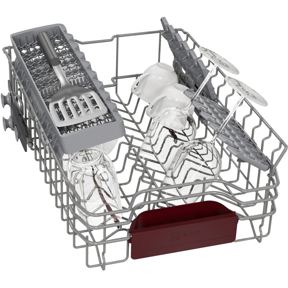 Neff S875HKX32G Fully Integrated Slimline Dishwasher, 10 Place Settings, D Rated