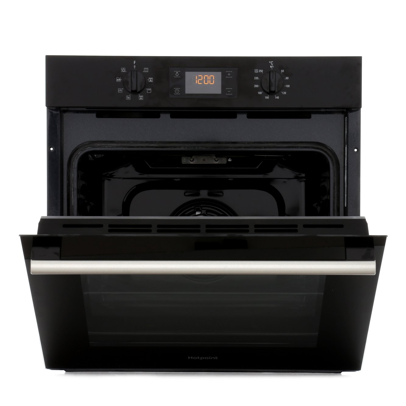 Buy Hotpoint SA2540HBL Single Built In Electric Oven Black Marks