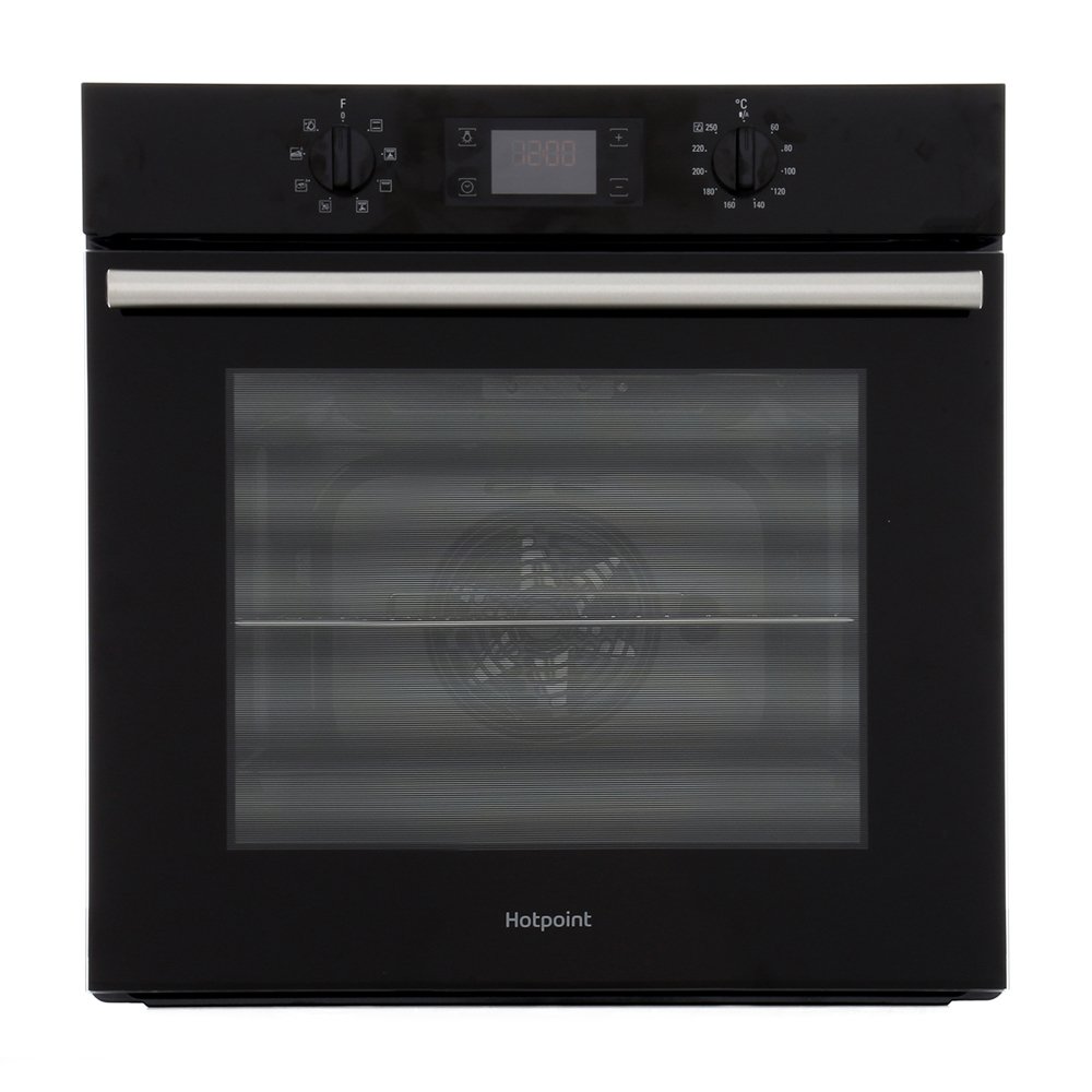 Buy Hotpoint SA2540HBL Single Built In Electric Oven Black Marks
