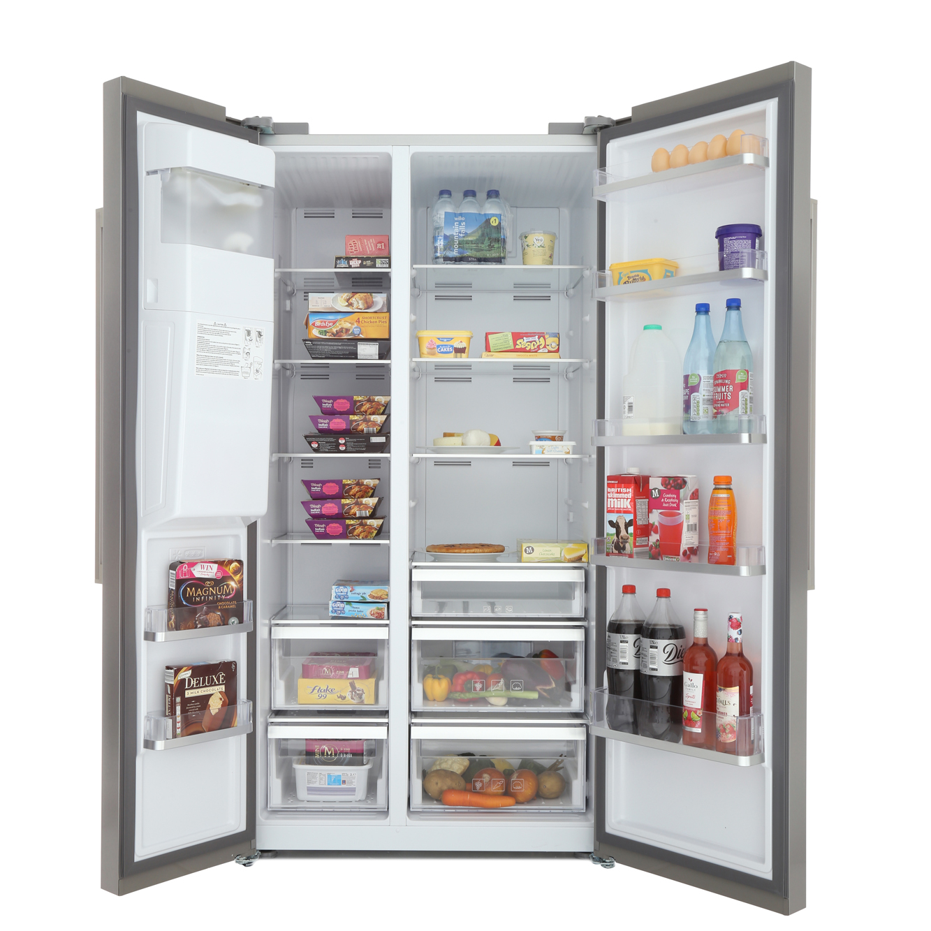 Buy Smeg SBS63XED American Fridge Freezer Stainless Steel Marks