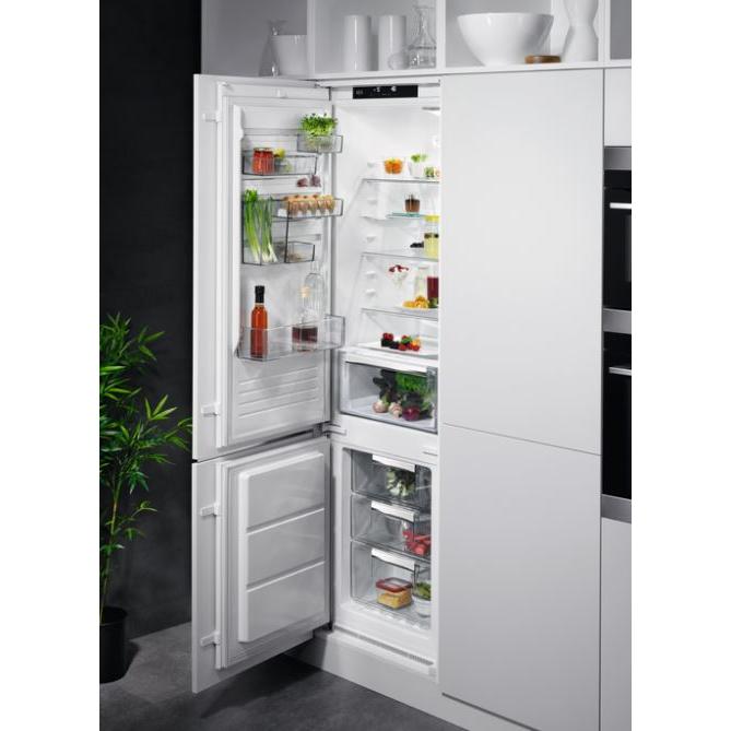 Buy AEG SCE81928TS Frost Free Integrated Fridge Freezer White Marks