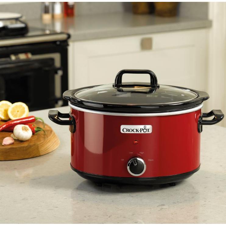 Buy Crockpot SCV400RD Red Slow Cooker Marks Electrical