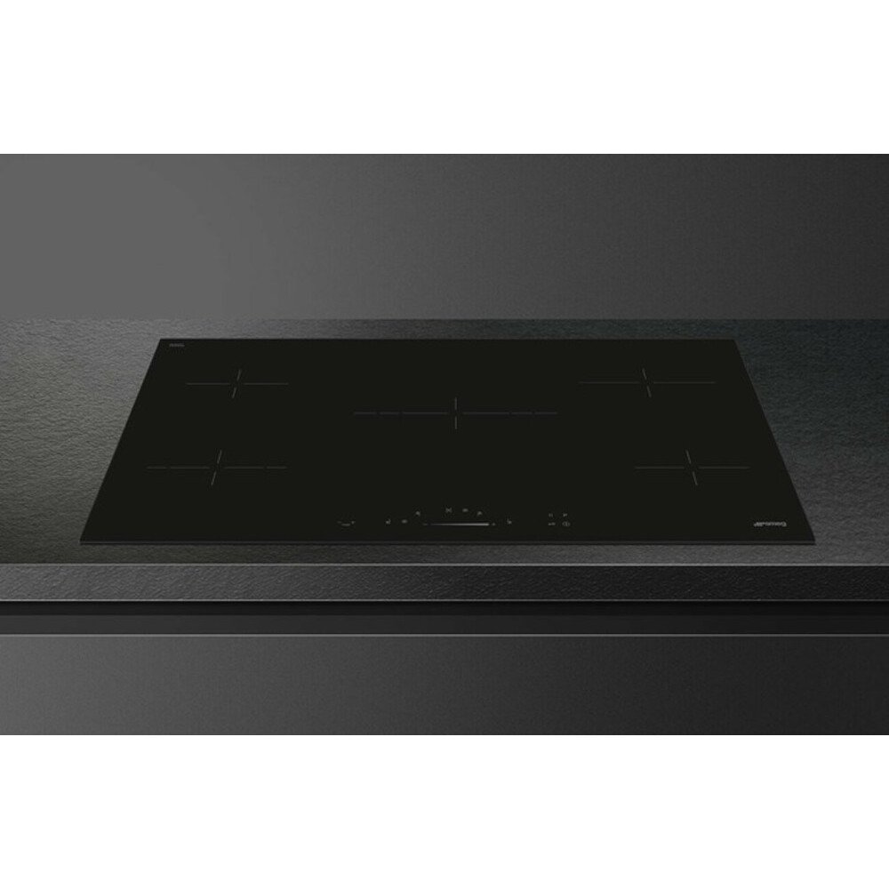 Smeg SE495ETD 90cm Ceramic Hob, Black