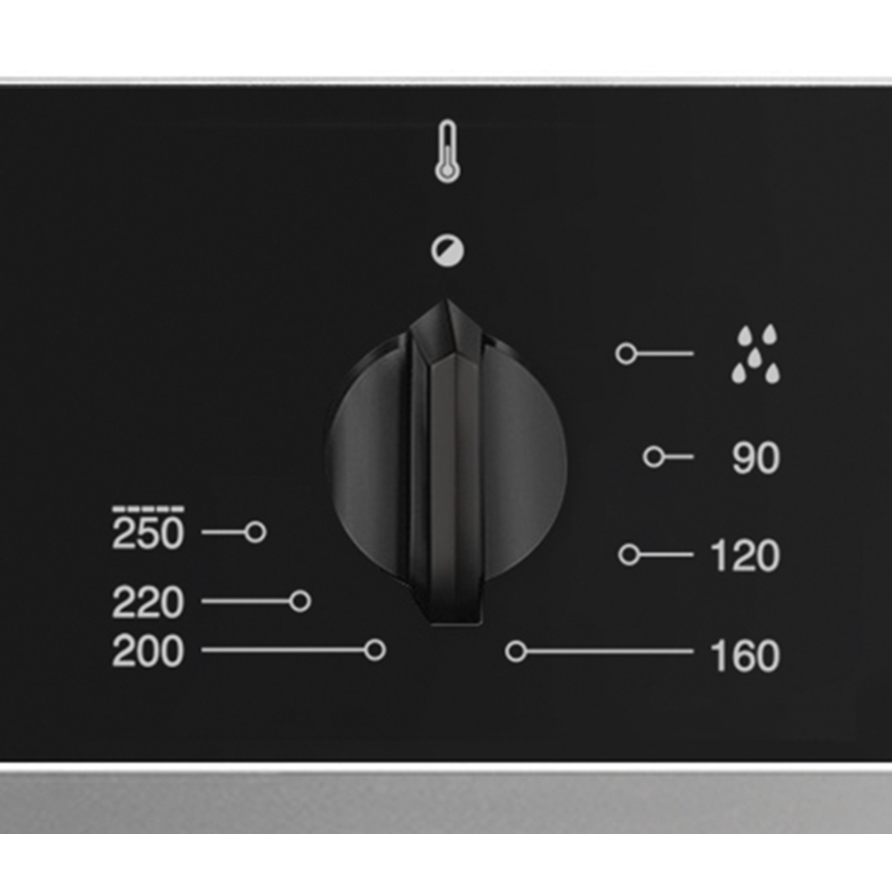 Smeg SF64M3TB Cucina Built-In Electric Single Oven, Black, A Rated