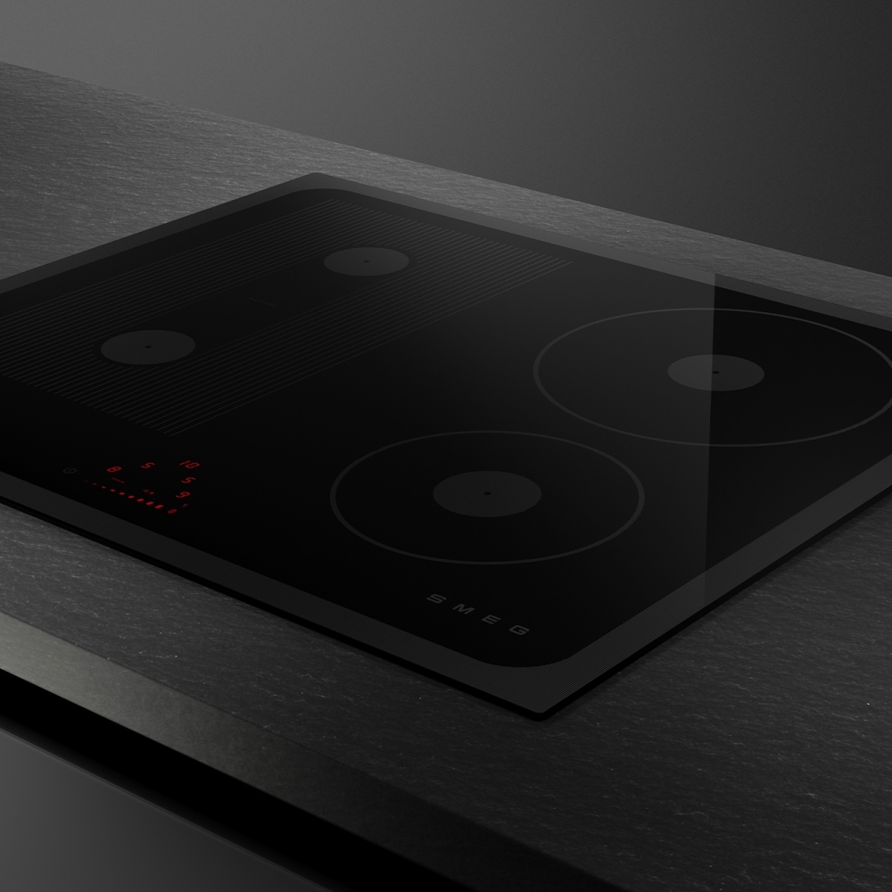 Smeg SI1M24644D 60cm Induction Hob, Black