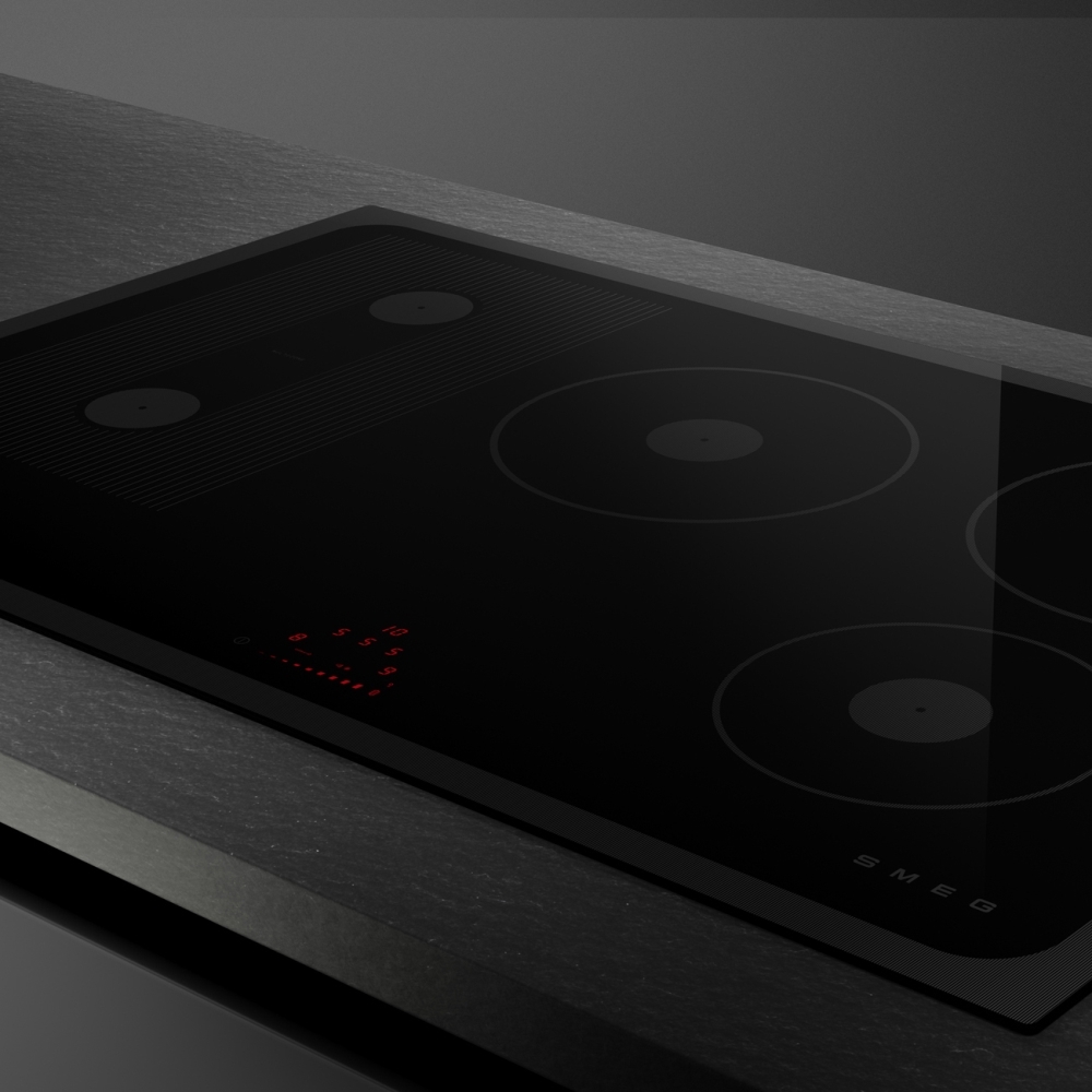 Smeg SI1M24854D 80cm Induction Hob, Black