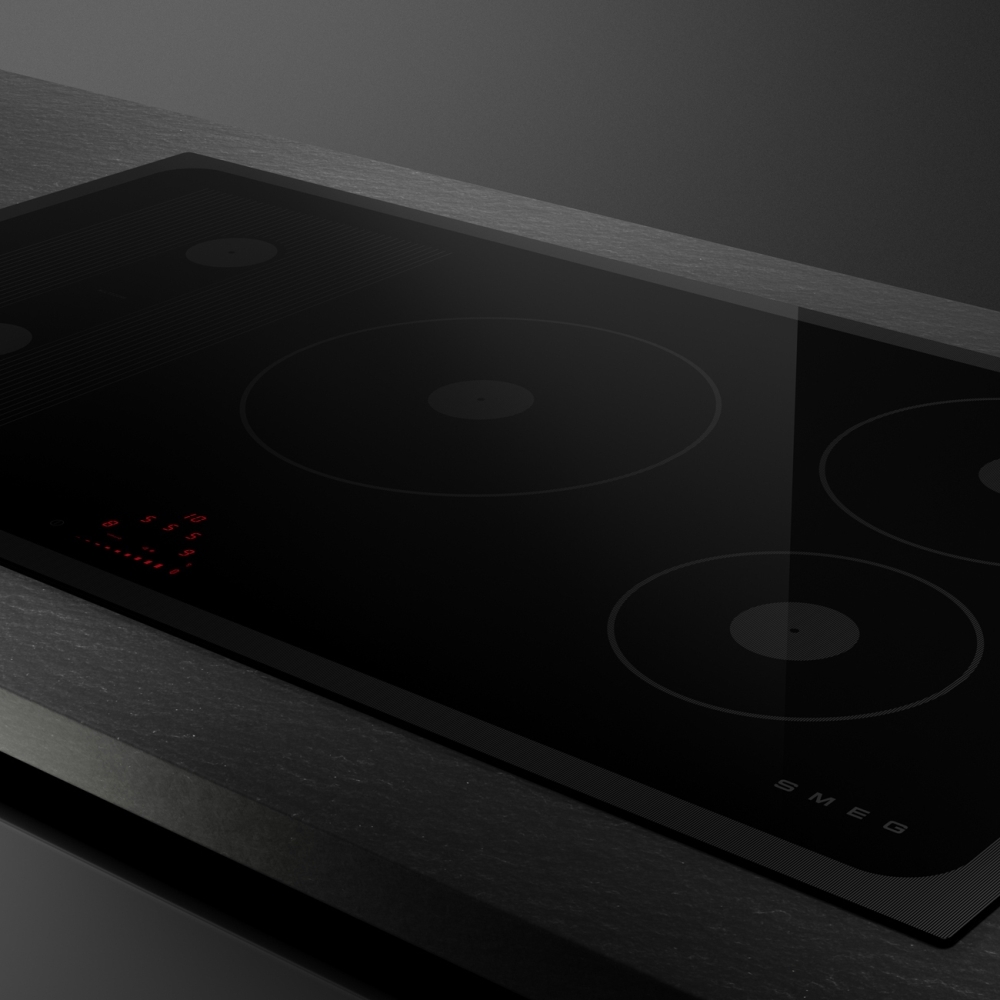 Smeg SI1M24954D 90cm Induction Hob, Black