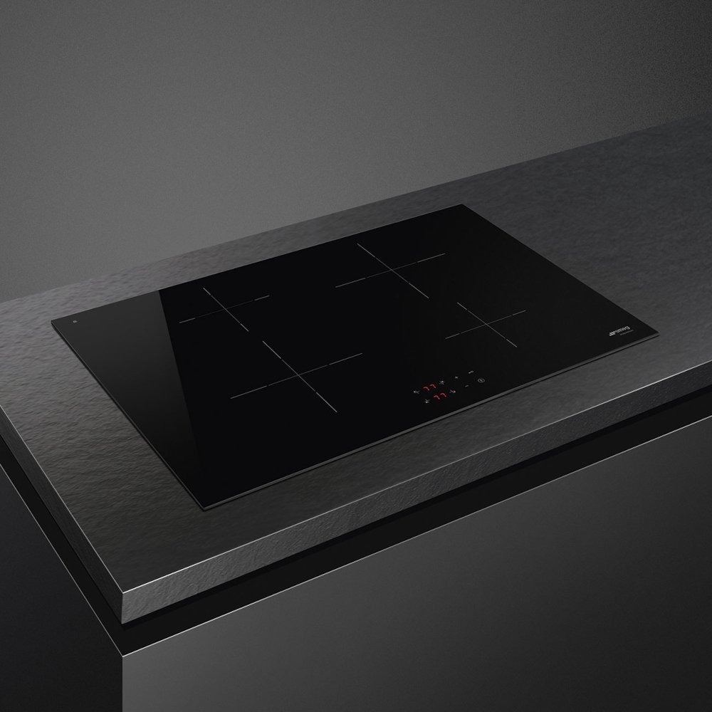 Smeg SI2741D 75cm Induction Hob, Black