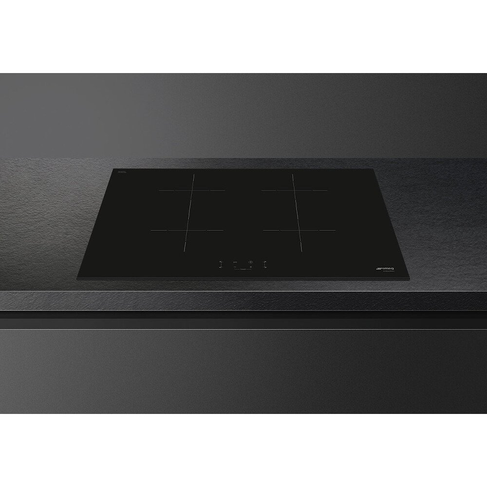 Smeg SIB2741D Induction Hob, Black Frameless