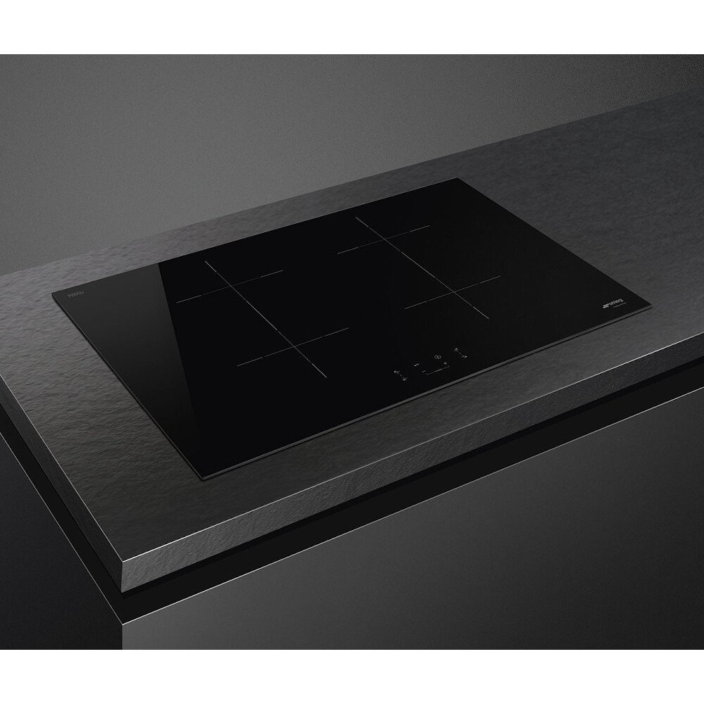 Smeg SIB2741D 75cm Induction Hob, Black