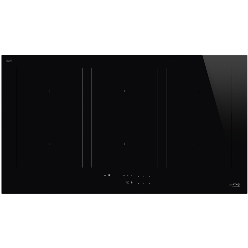Smeg SIM3964MB Classic 90cm Induction Hob, Black