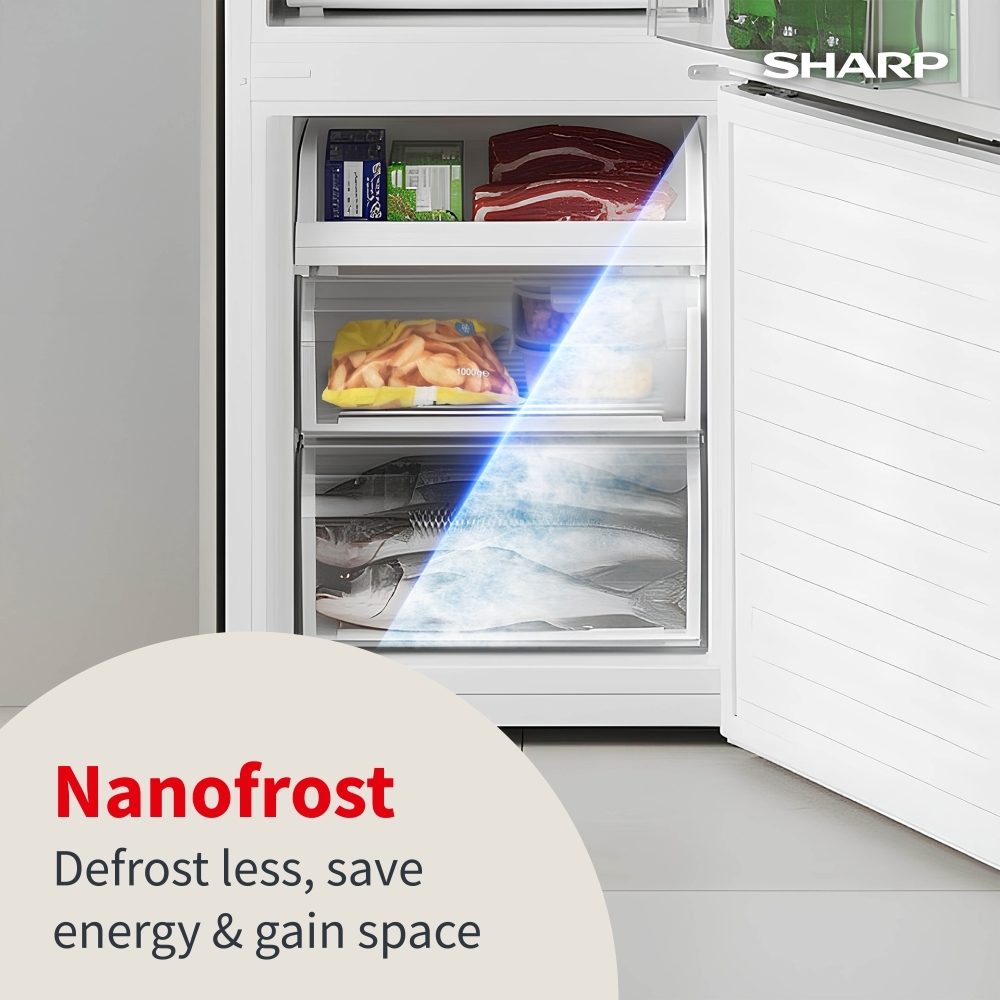 Sharp SJ-BB02DTXWE-EN Fridge Freezer