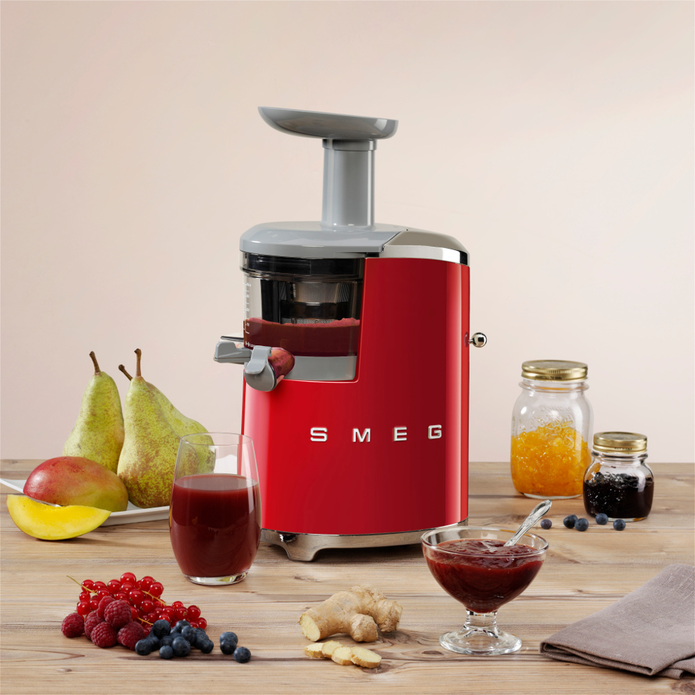 Buy Smeg SJF01RDUK Retro Juicer Red Marks Electrical