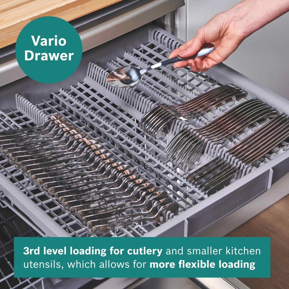 Bosch SMD6YCX02G Fully Integrated Dishwasher