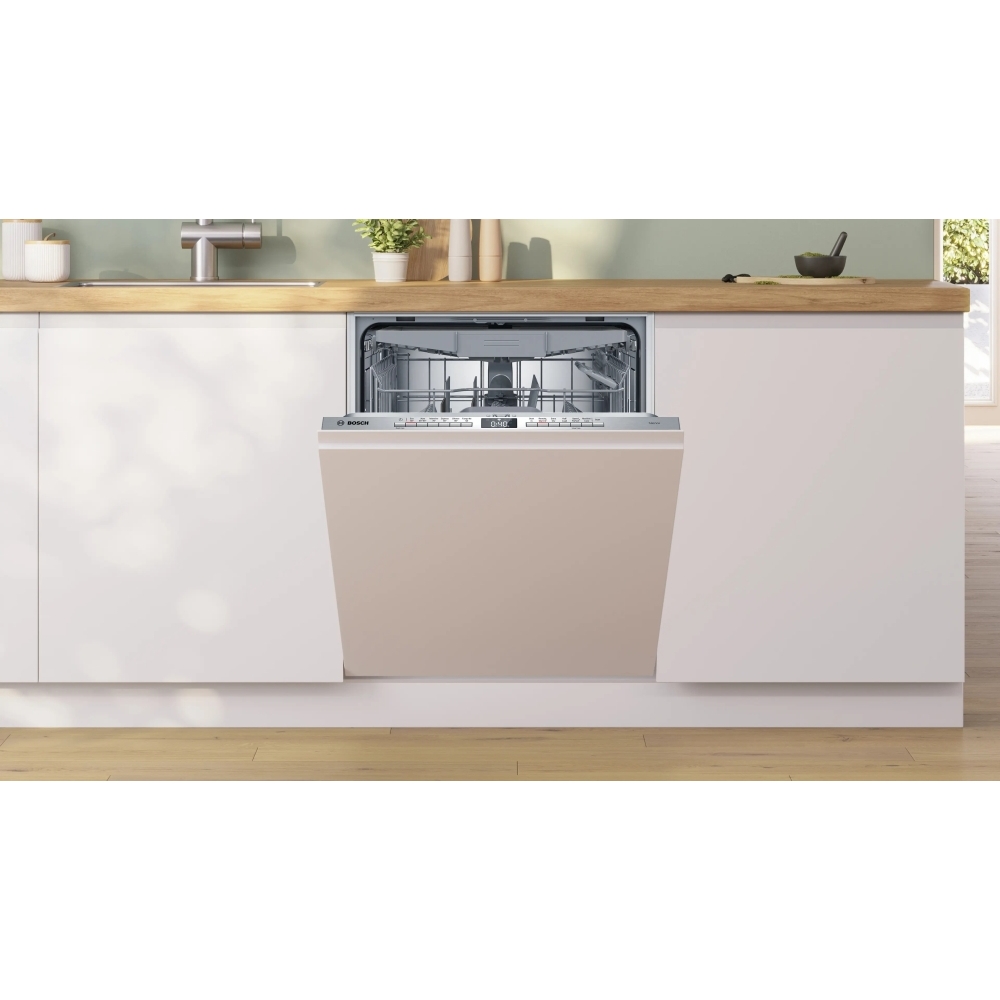 Bosch SMH4HVX14G Fully Integrated Dishwasher, 14 Place Settings, C Rated