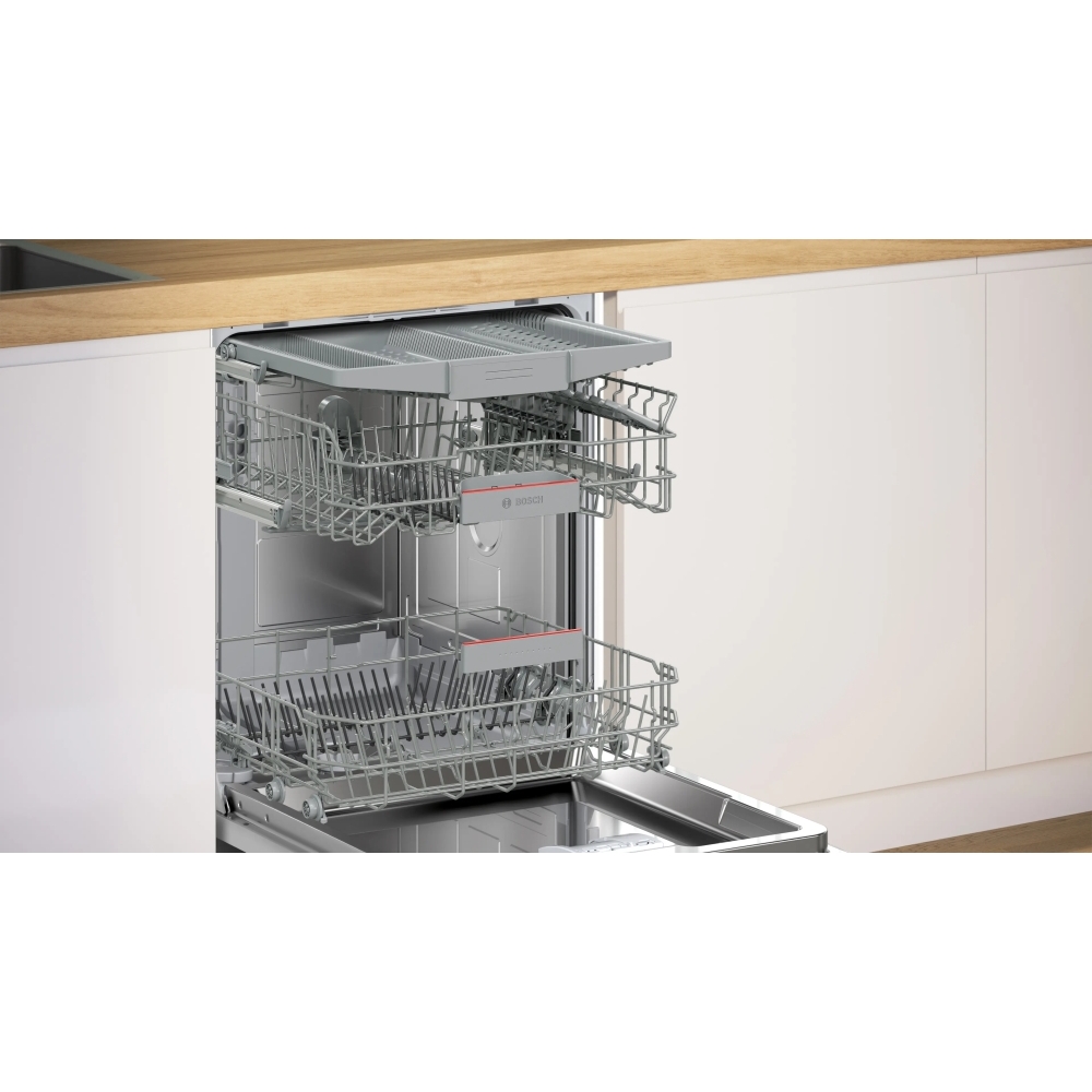 Bosch SMH4HVX14G Fully Integrated Dishwasher, 14 Place Settings, C Rated