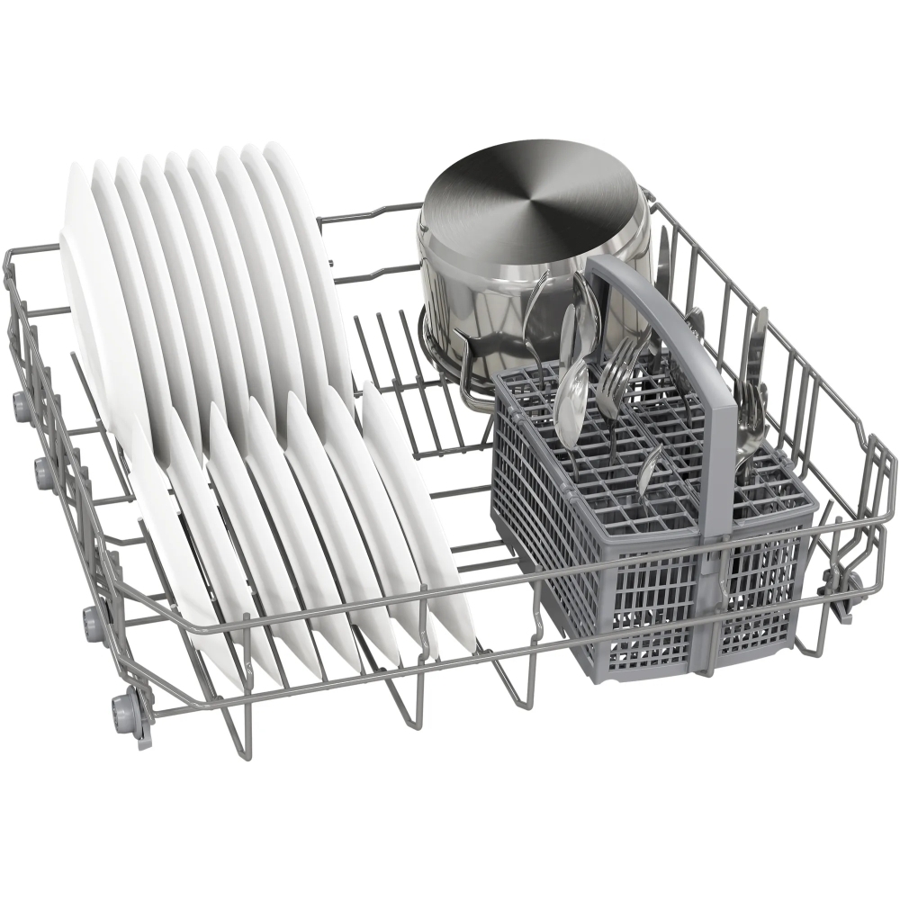 Bosch SMS26AI08G Series 2 Dishwasher, 12 Place Settings, Stainless Steel, E Rated