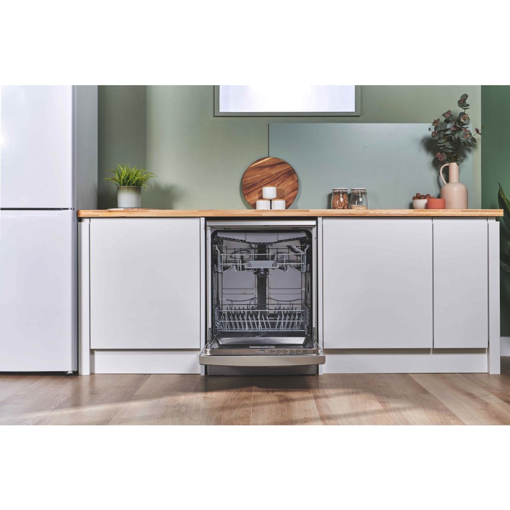 Bosch SMS2HVI67G Series 2 Dishwasher, 14 Place Settings, Silver, D Rated