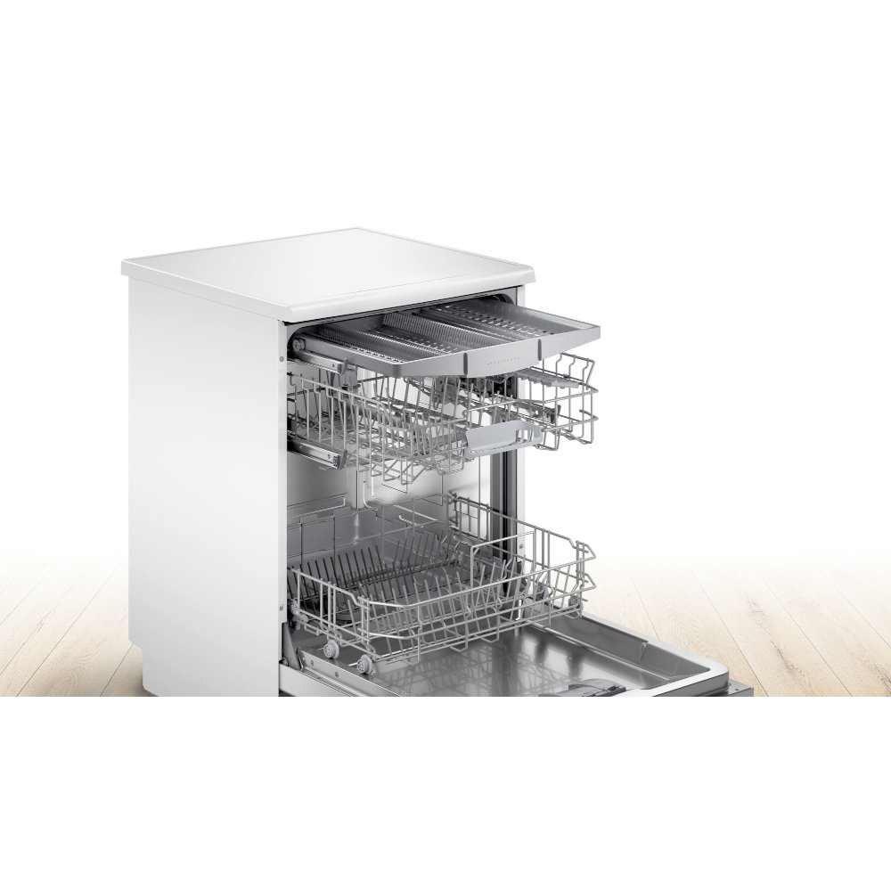 Bosch SMS2HVW66G Series 2 Dishwasher, 13 Place Settings, White, E Rated