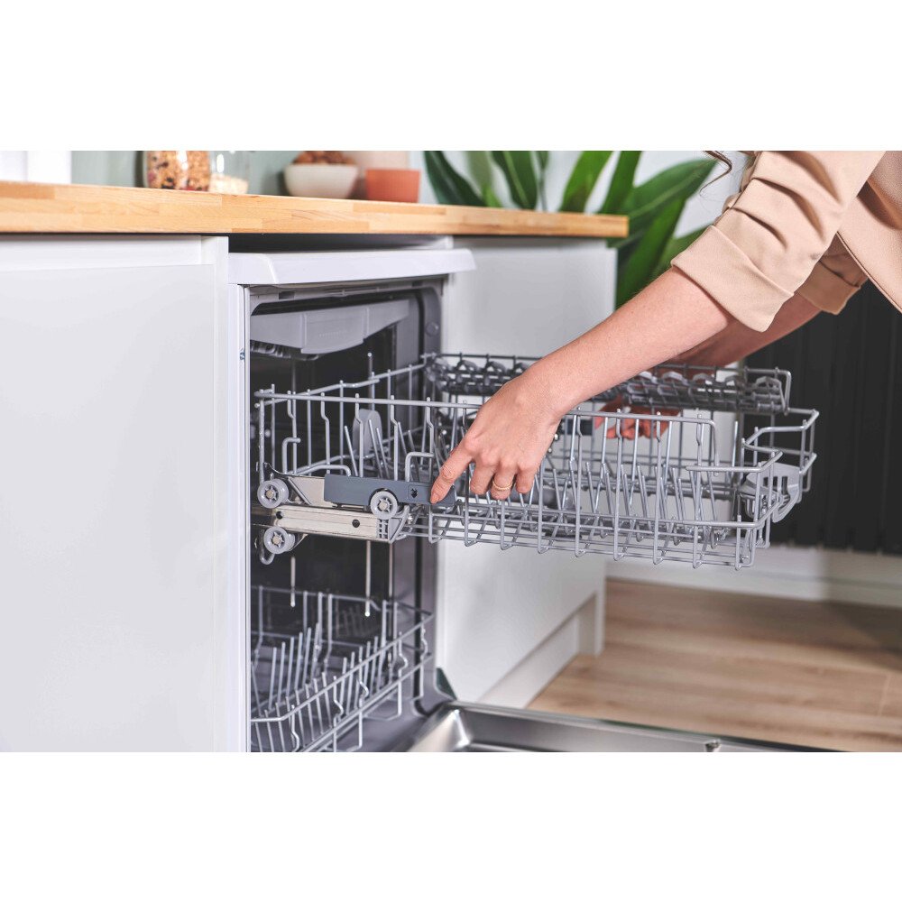 Bosch SMS2HVW67G Series 2 Dishwasher, 14 Place Settings, White, D Rated