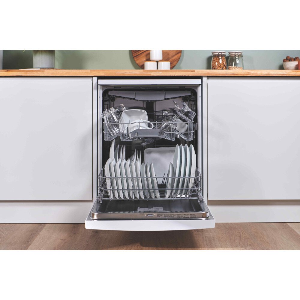 Bosch SMS2HVW67G Series 2 Dishwasher, 14 Place Settings, White, D Rated