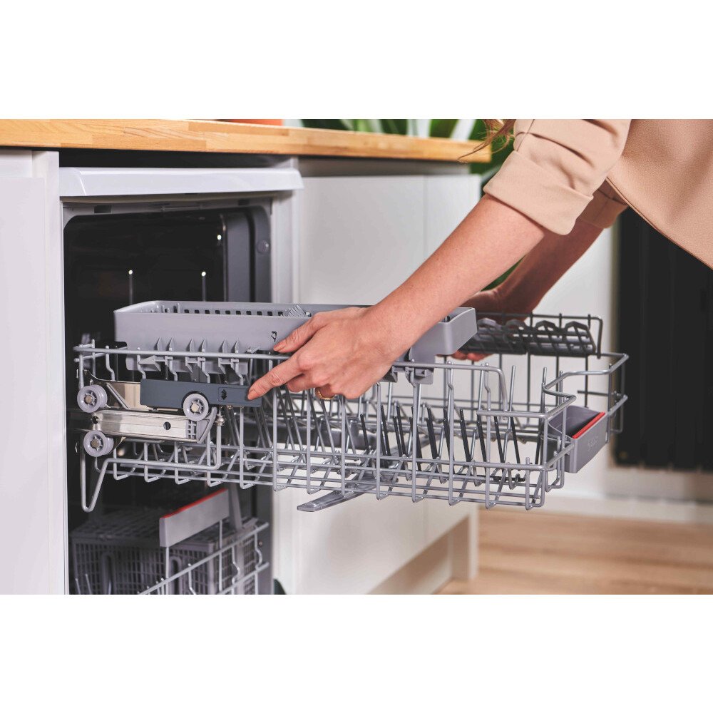 Bosch SMS4EKW06G Series 4 Dishwasher, 13 Place Settings, White, B Rated