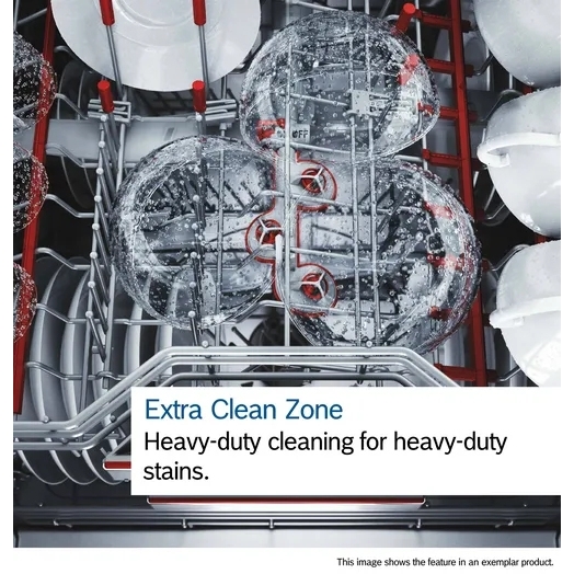 Bosch SMS6TCI02G Series 6 Dishwasher, 14 Place Settings, Stainless Steel, A Rated