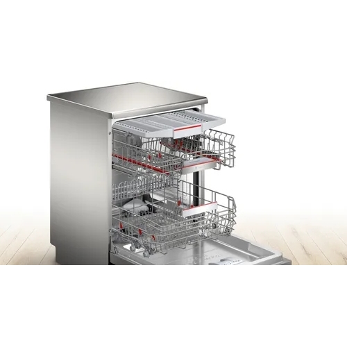 Bosch SMS6TCI02G Series 6 Dishwasher, 14 Place Settings, Stainless Steel, A Rated