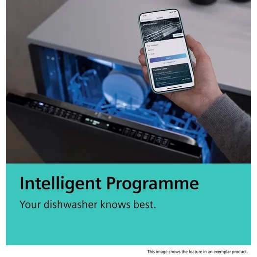 Siemens SN27TI02CE iQ700 Dishwasher, 14 Place Settings, Stainless Steel, A Rated