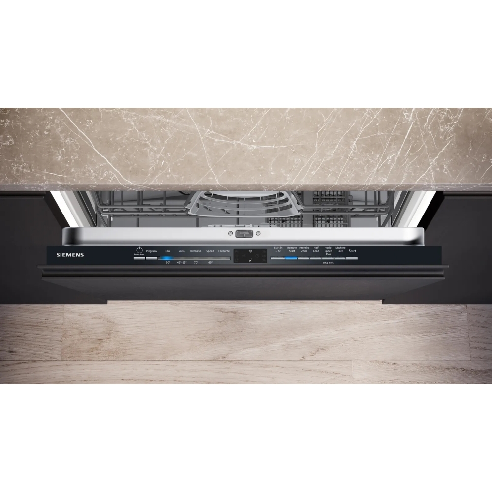 Siemens SN61HX02TG iQ100 Fully Integrated Dishwasher, 13 Place Settings, D Rated