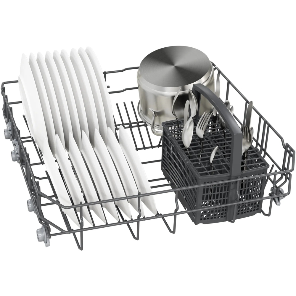 Siemens SN61HX02TG iQ100 Fully Integrated Dishwasher, 13 Place Settings, D Rated