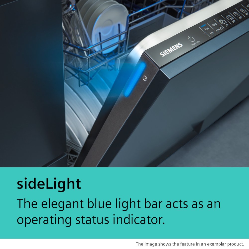 Siemens SN95EX12CG iQ500 Fully Integrated Dishwasher, 14 Place Settings, A Rated