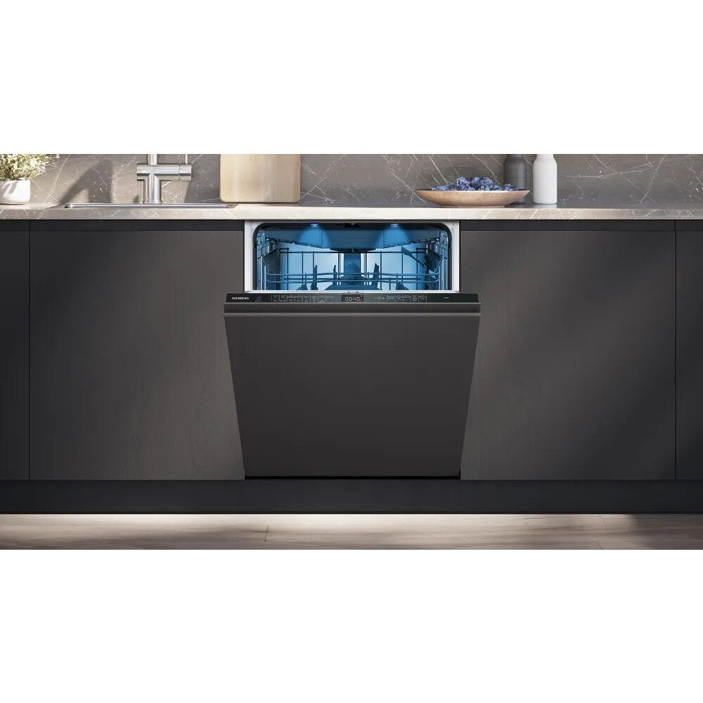 Siemens SN95YX02CG iQ500 Fully Integrated Dishwasher, 14 Place Settings, A Rated