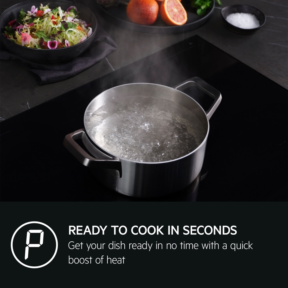 AEG SO84IA0SIB Induction Hob, Black