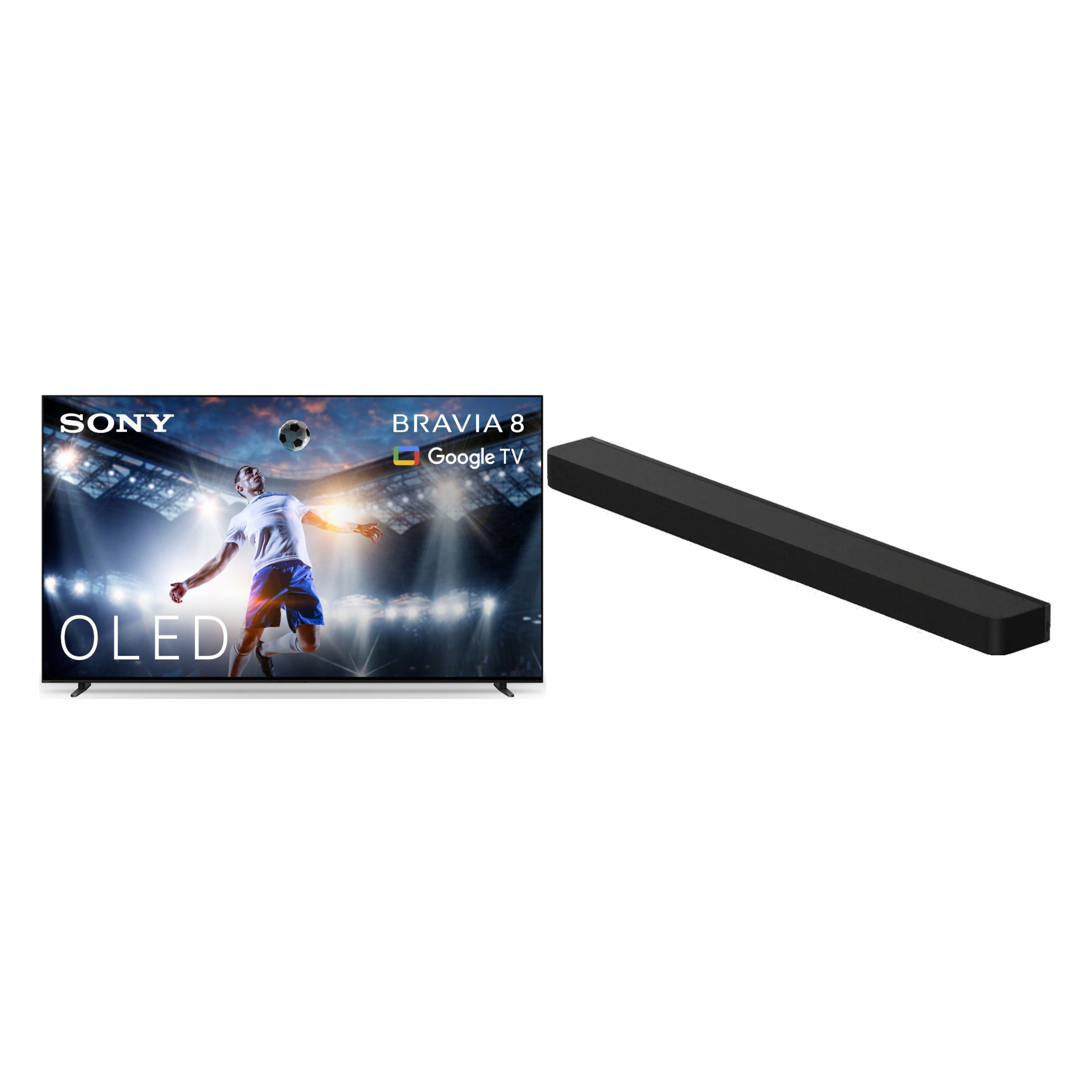 Sony K77XR80PU 77" 4K OLED Smart TV + HTA8000.CEK BRAVIA Theatre Bar 8