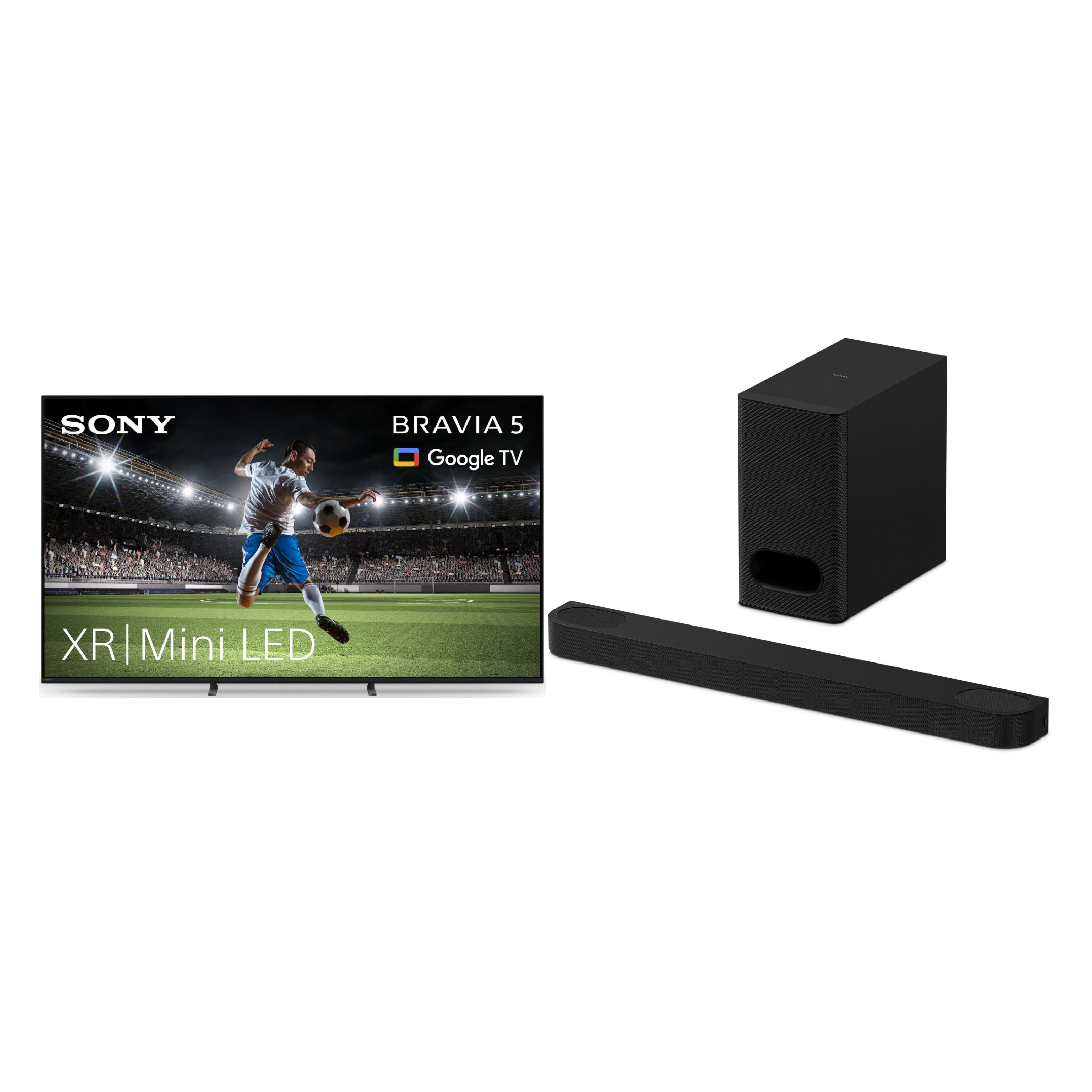 Sony K65XR55B.UKA 65" Mini LED Smart Television + HTB600.CEK Sound Bar