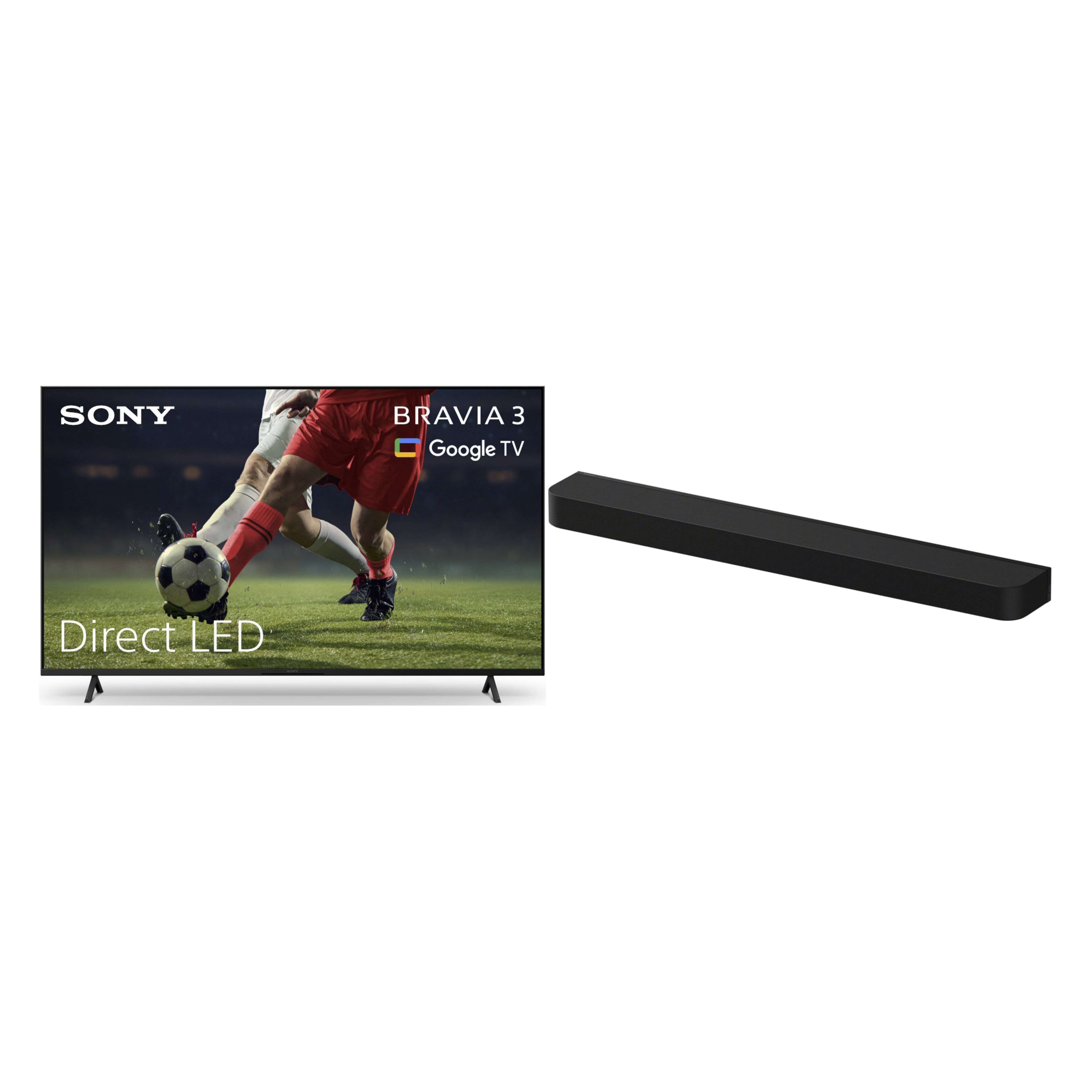 Sony K43S38BP.UKA 43" LED Smart Television + HTA7100.CEK Sound Bar