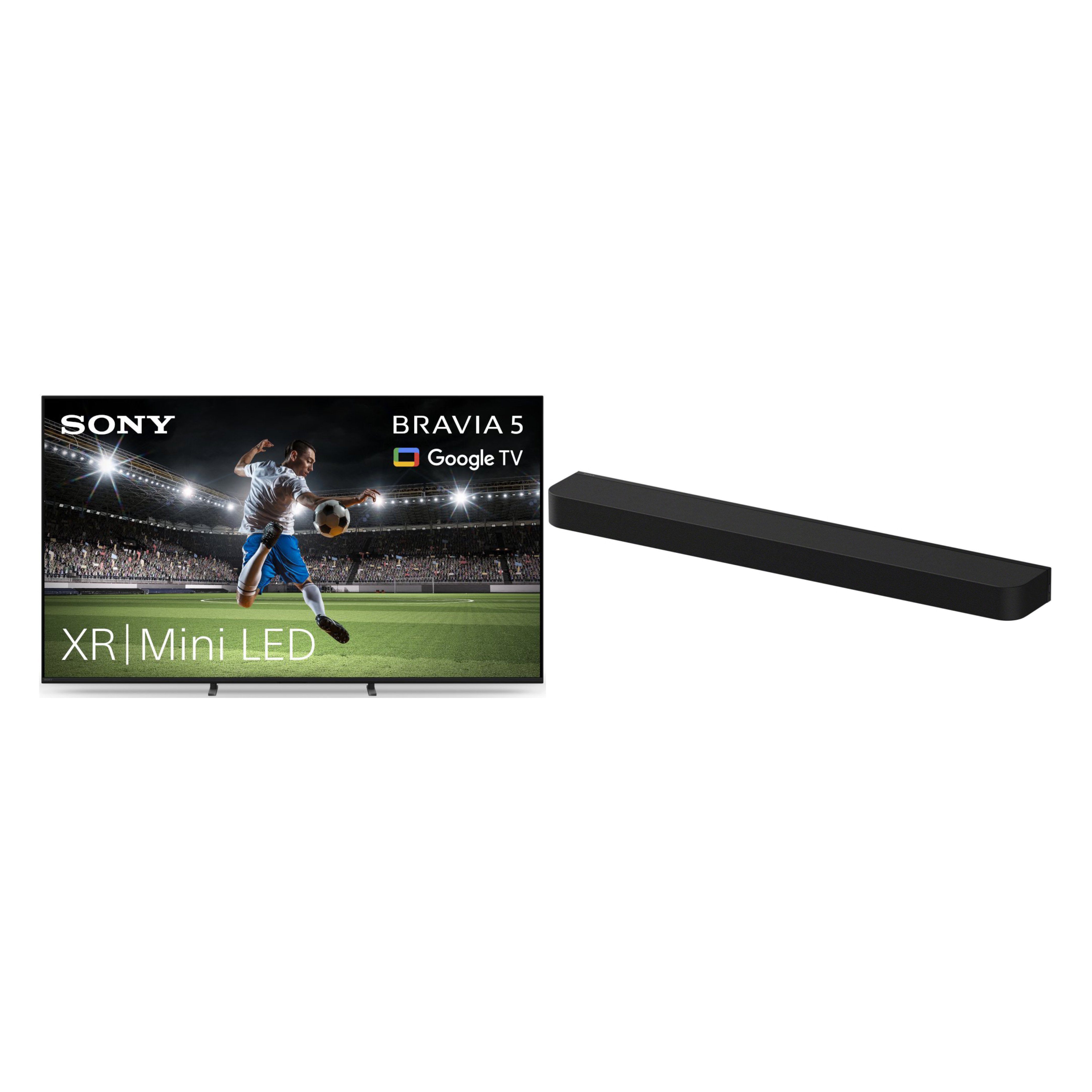 Sony K65XR55B.UKA 65" Mini LED Smart Television + HTA7100.CEK Sound Bar