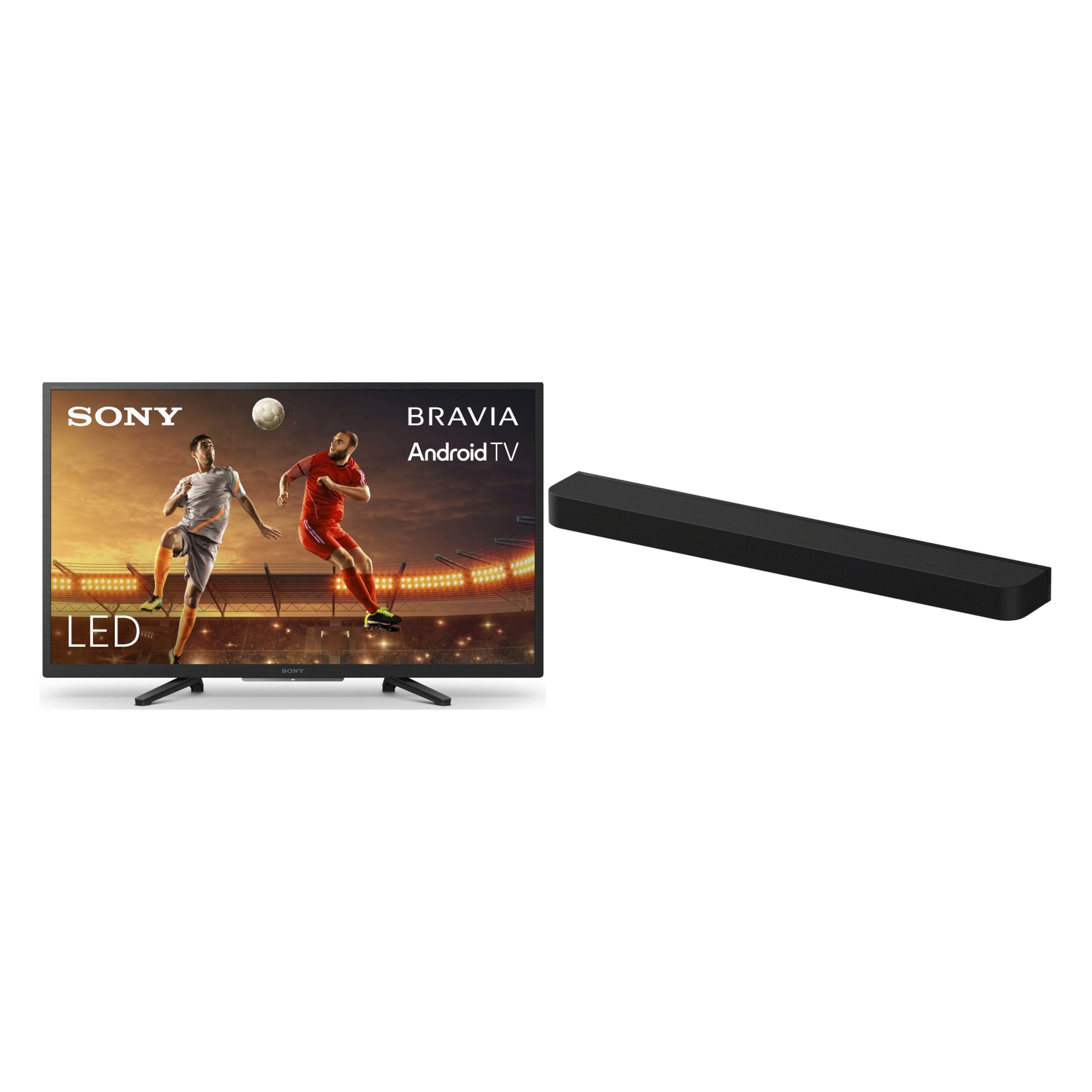 Sony KD32W800P1U 32" LED HD Ready HDR Smart Android TV + HTA7100.CEK Sound Bar