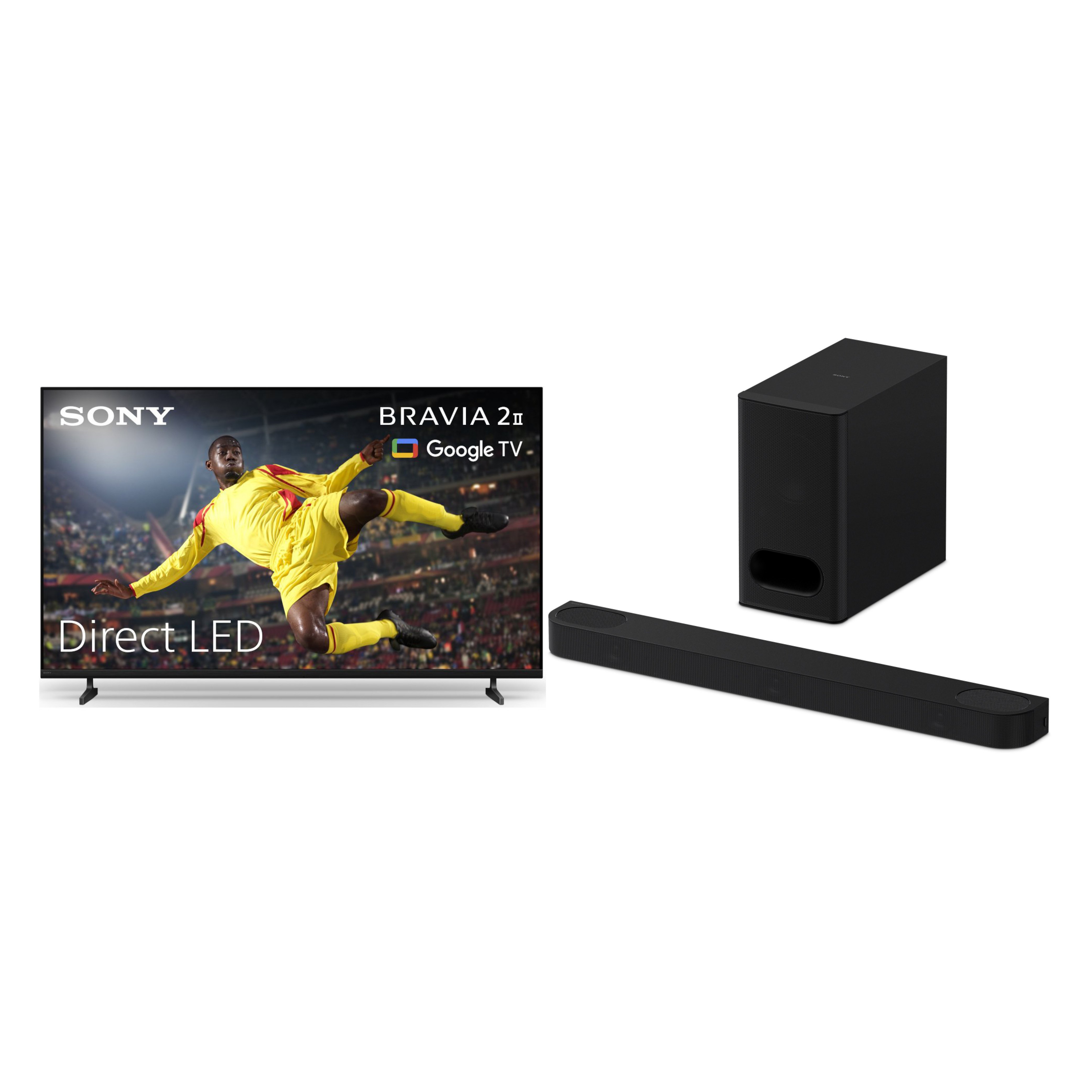 Sony K55S25M2PB.UKA 55" LCD Smart Television + HTB600.CEK Sound Bar