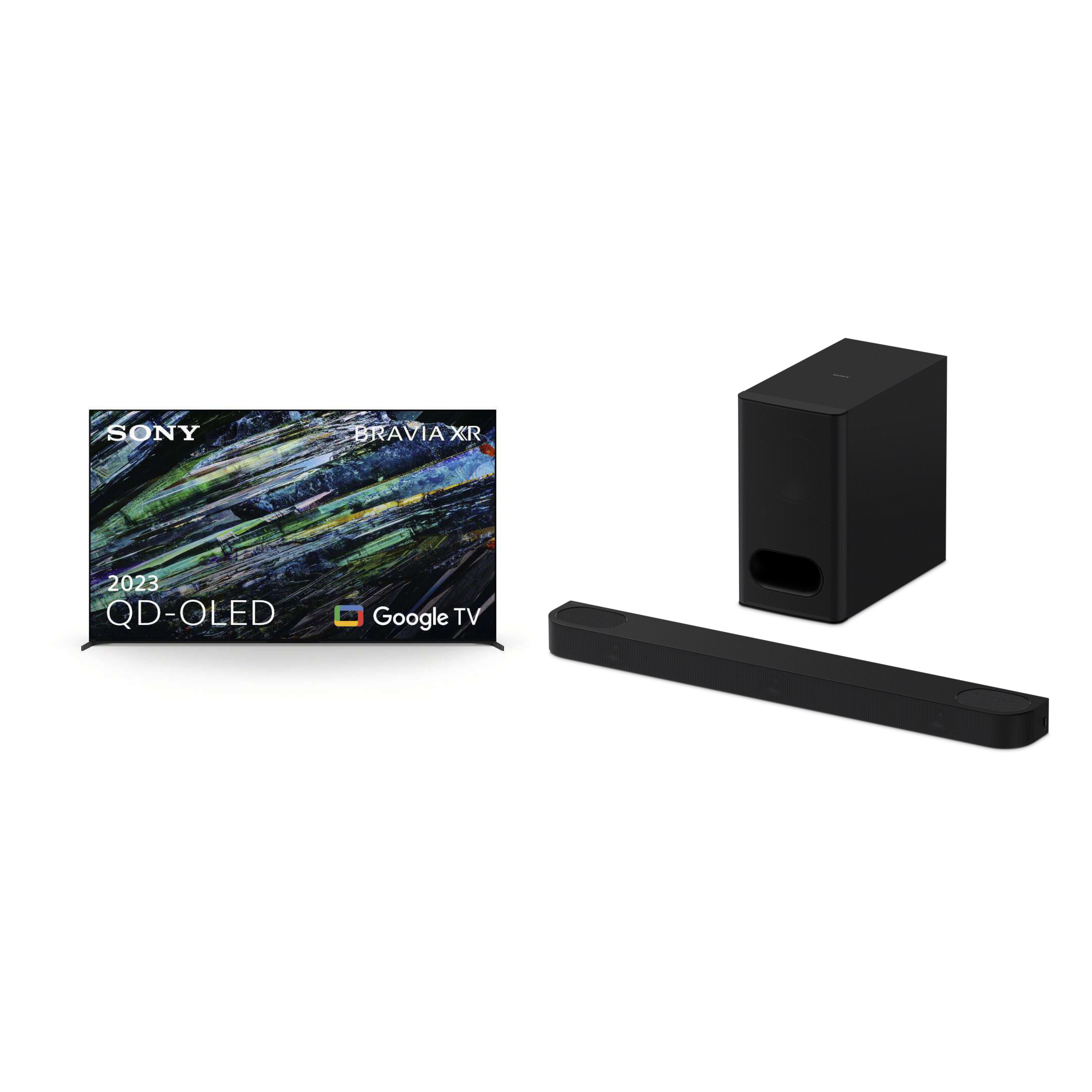 Sony XR77A95LPU 77" QD-OLED 4K Ultra HD Smart TV + HTB600.CEK Sound Bar
