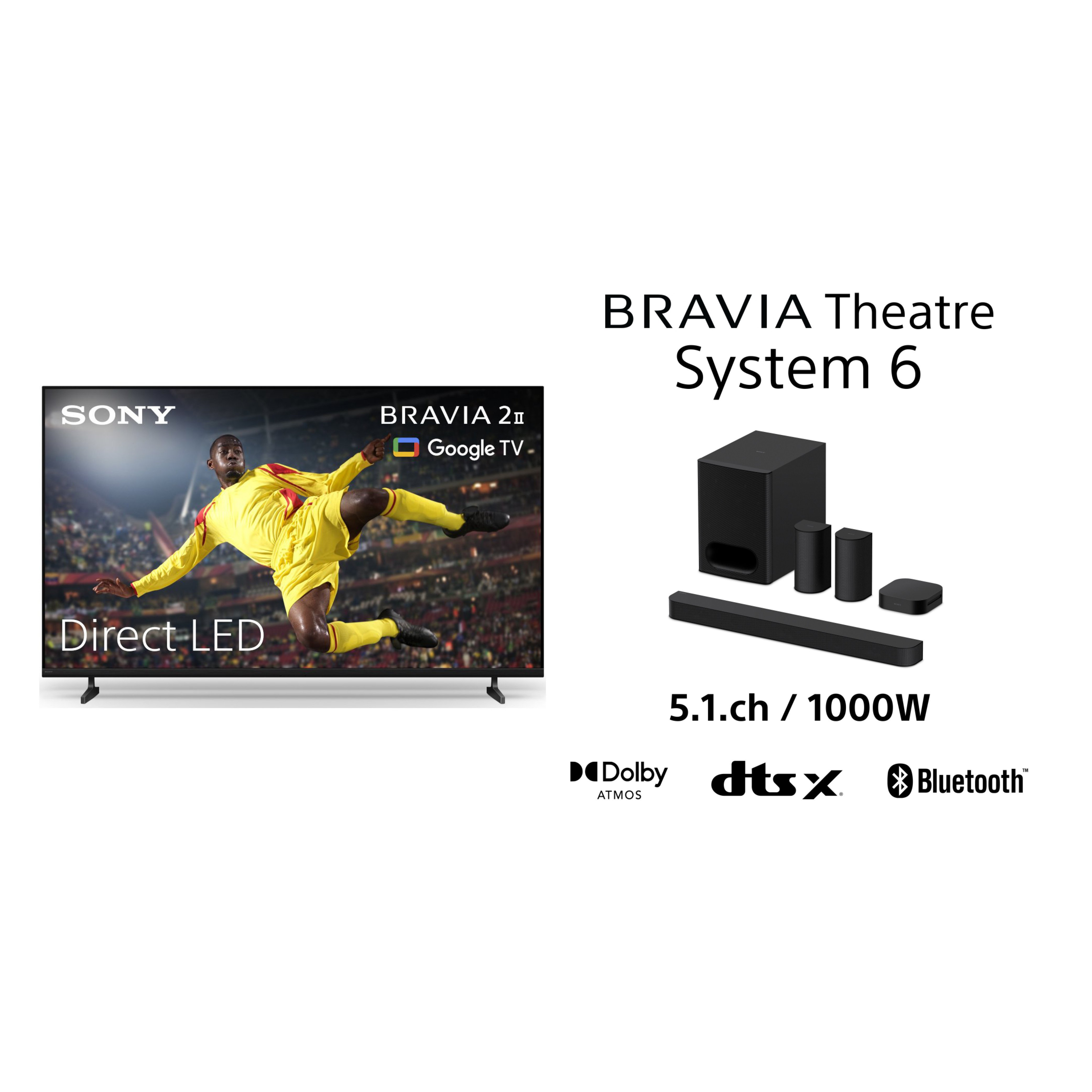 Sony K43S25M2PB.UKA 43" LCD Smart Television + HTS60.CEK Sound Bar