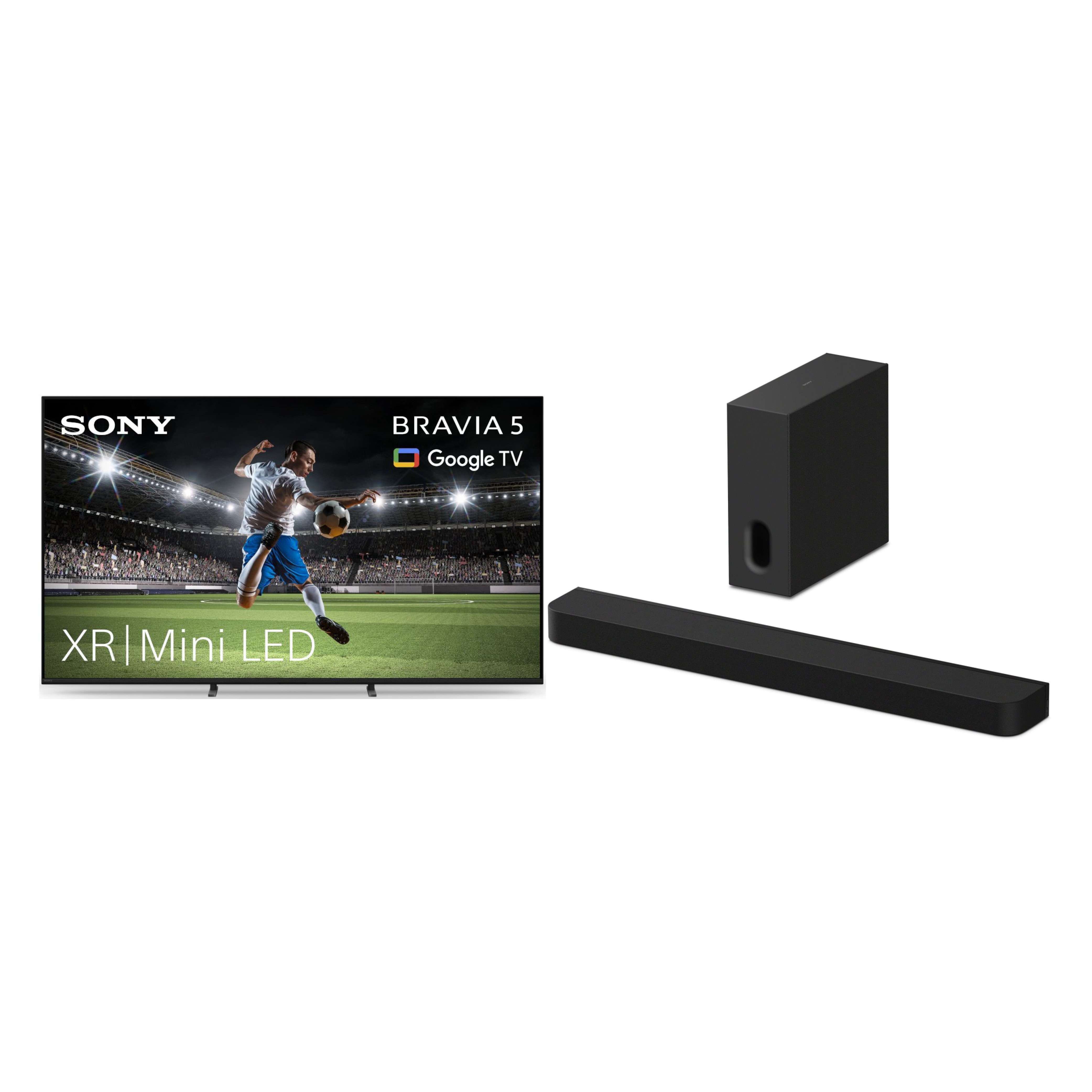 Sony K55XR55B.UKA 55" Mini LED Smart Television + HTA7100KIT.CEK Sound Bar