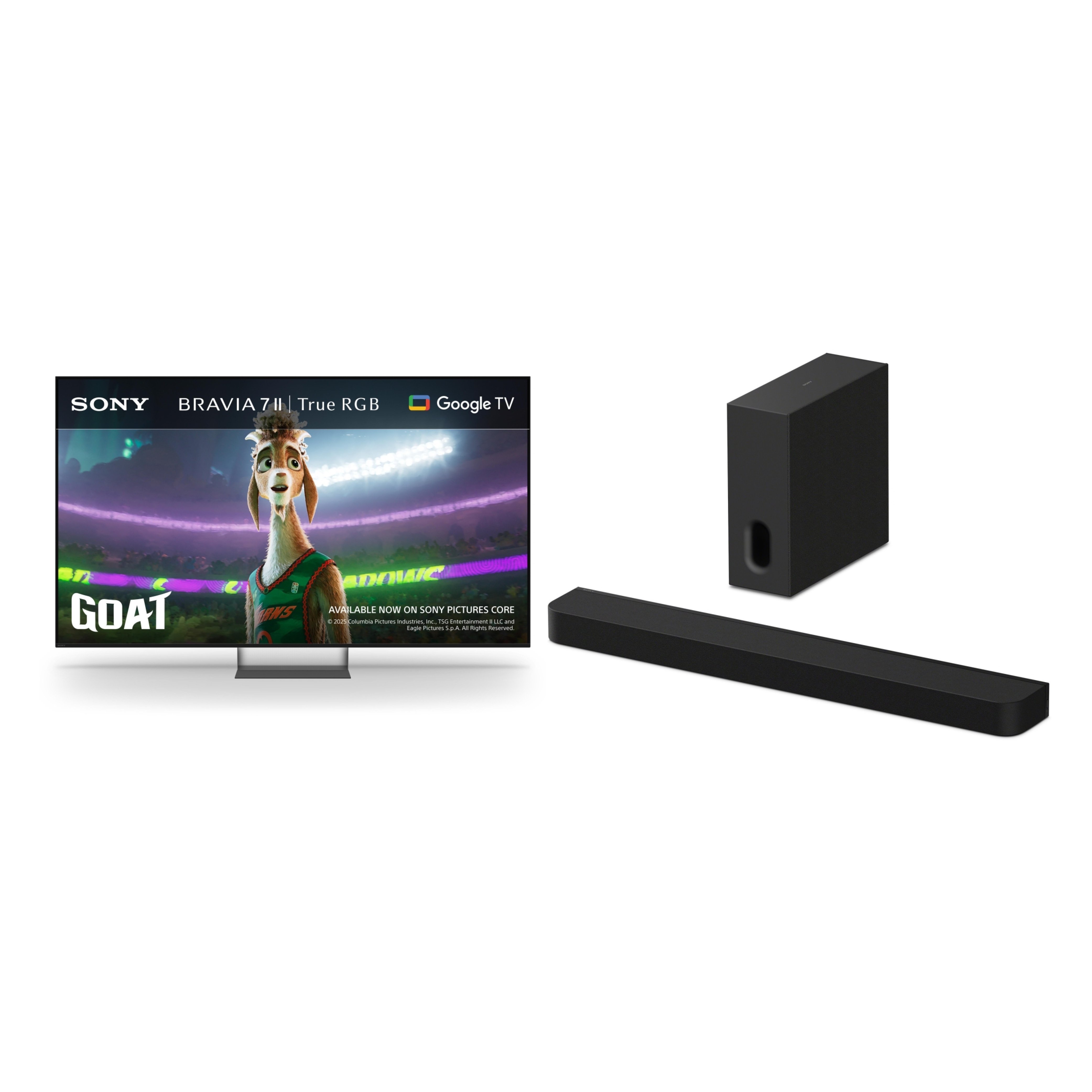 Sony K65XR75M2B.UKA 65" Mini RGB Smart Television + HTA7100KIT.CEK Sound Bar