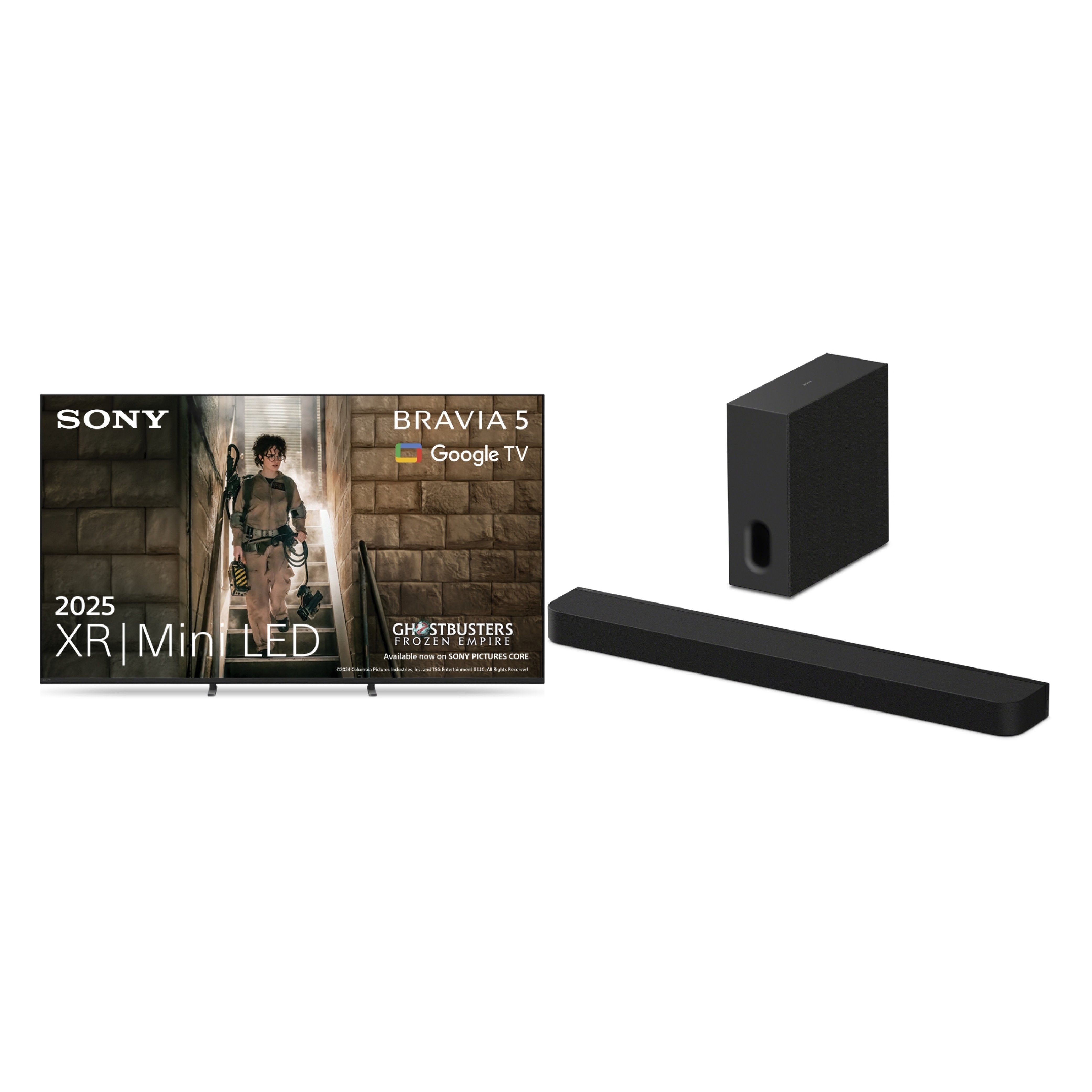 Sony K85XR55BP.UKA 85" Mini LED Smart Television + HTA7100KIT.CEK Sound Bar