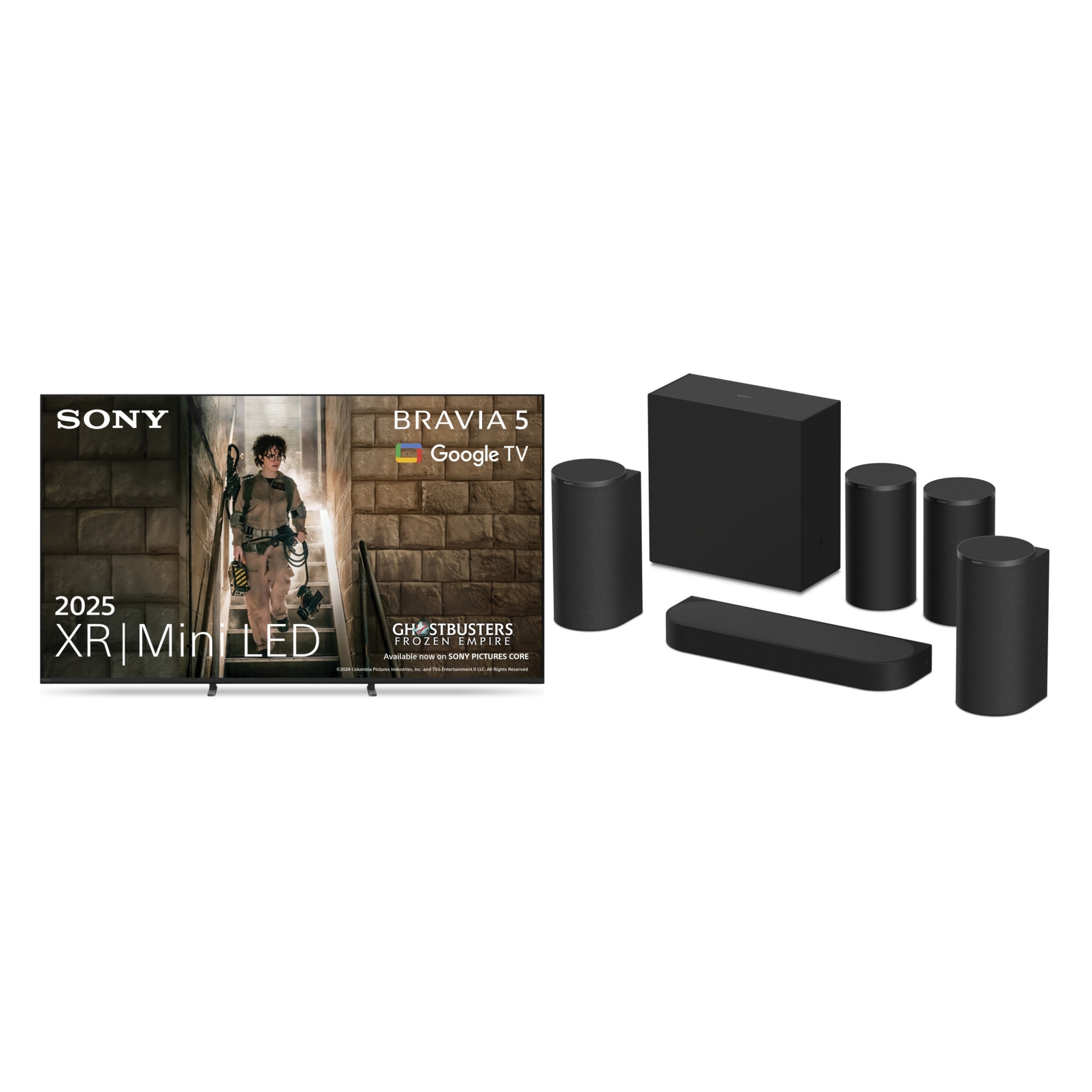 Sony K85XR55BP.UKA 85" Mini LED Smart Television + HTA8KIT.CEK Sound Bar