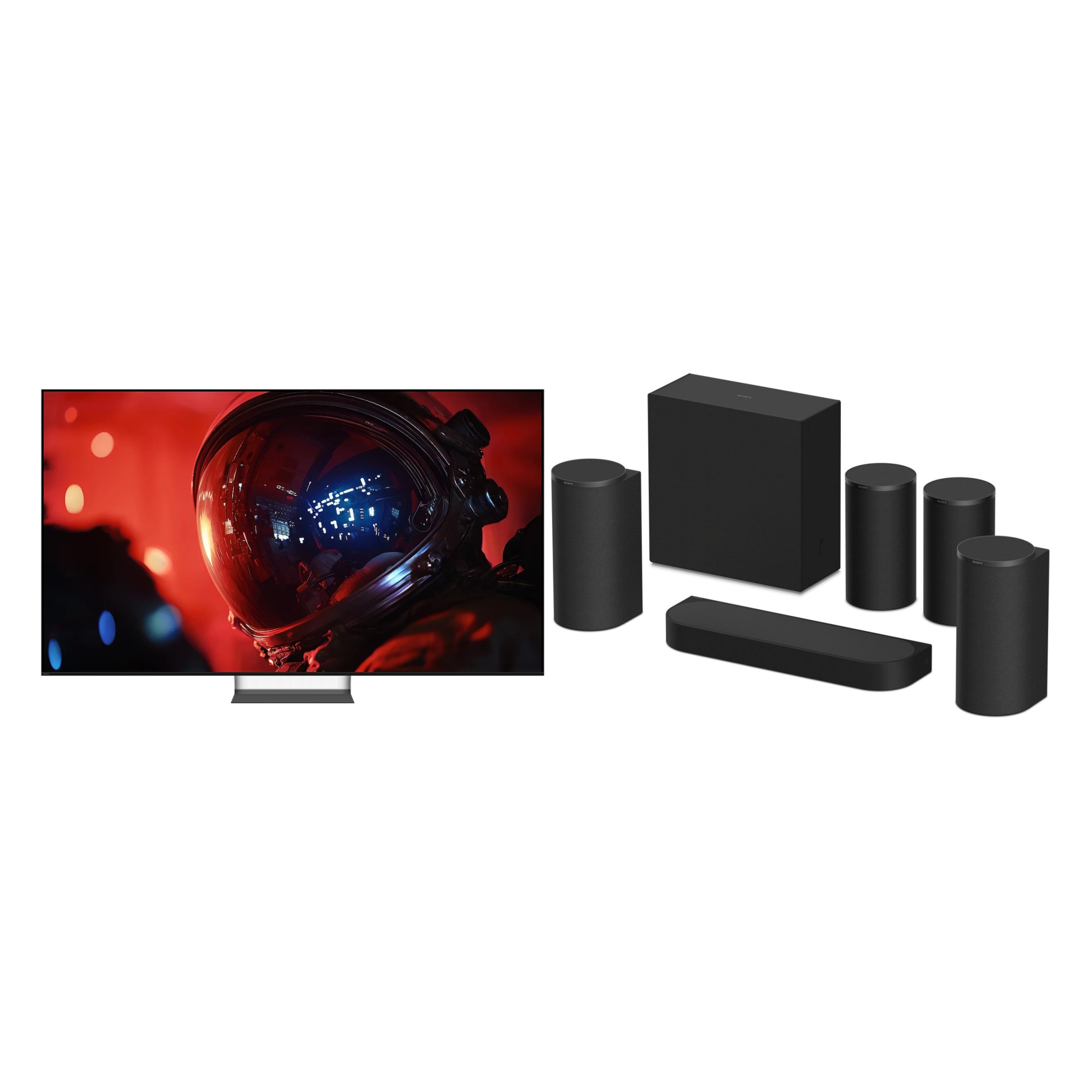 Sony K85XR95M2PB.UKA 85" RGB LED Smart Television + HTA8KIT.CEK Sound Bar